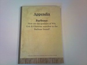 Barbour bound book
