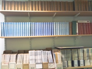 Collection of bound books