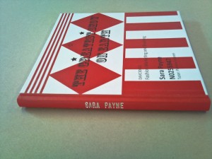 Sara Payne - Professionally bound book